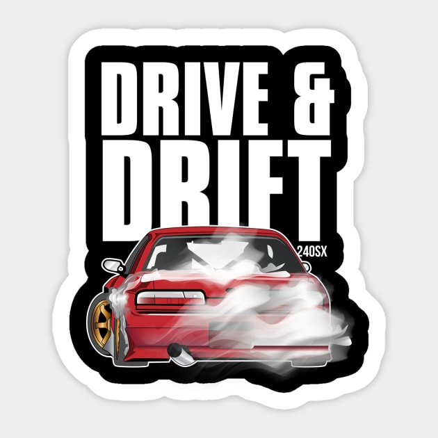 DRIVE & DRIFT Sticker by melsa